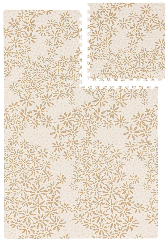 Lytte Tappeto da gioco Daisy Beige 120x180 cm - Tappeto per bambini