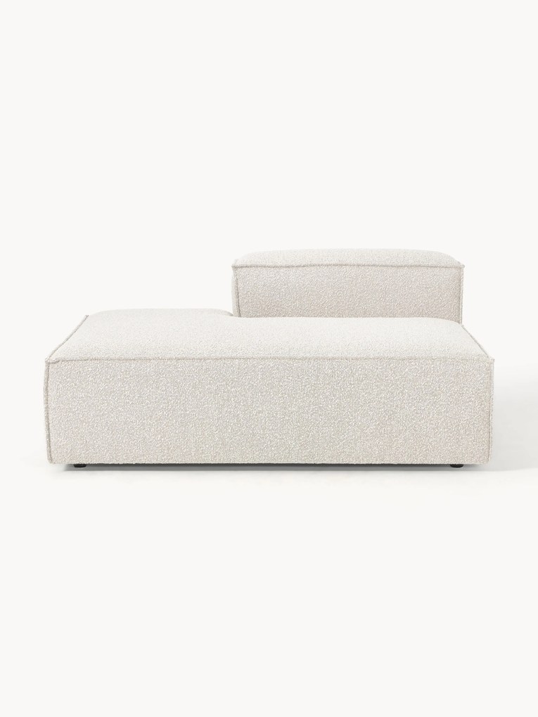 Modulo chaise loungue in bouclé Lennon