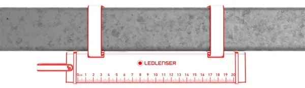 Ledlenser AF2R - Lampada da lavoro ricaricabile a LED dimmerabile IP54 1000 lm 50h