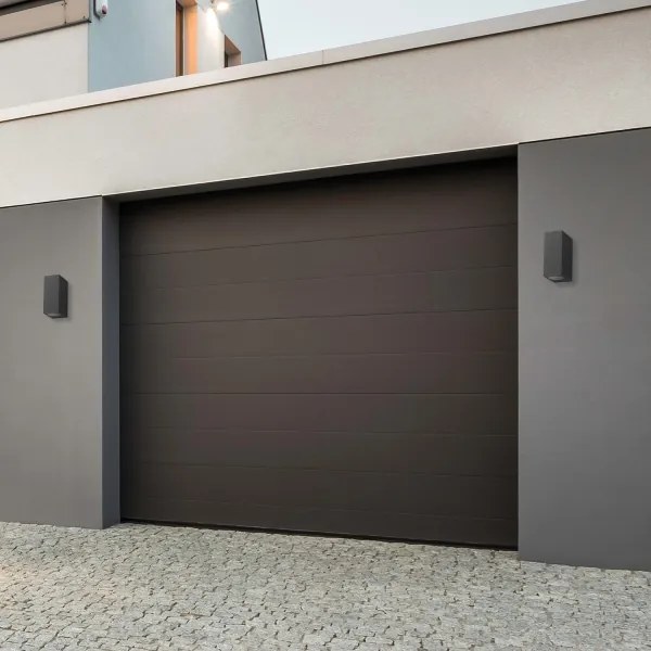 Applique da esterno BOKA 2xGU10/60W/230V IP44 nera