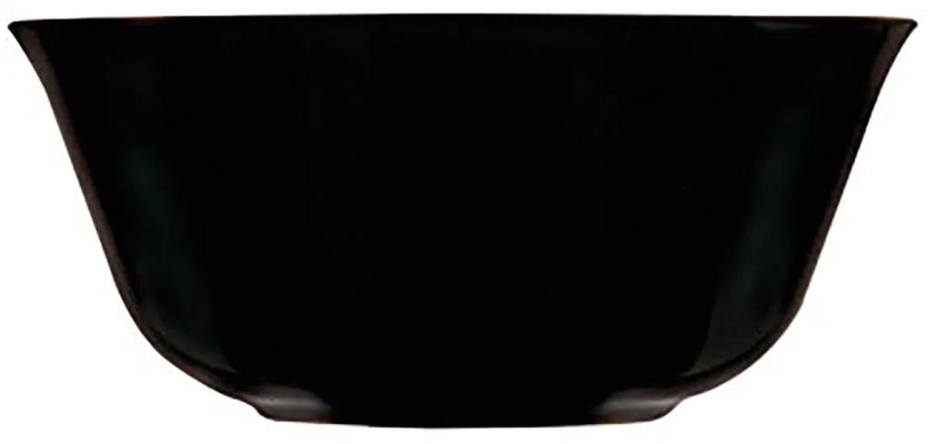 Ciotola Luminarc Carine Nero Multiuso Vetro (12 cm) (24 Unità)