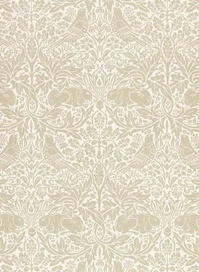 Morris & Co Carta da parati Pure Brer Rabbit - Linen