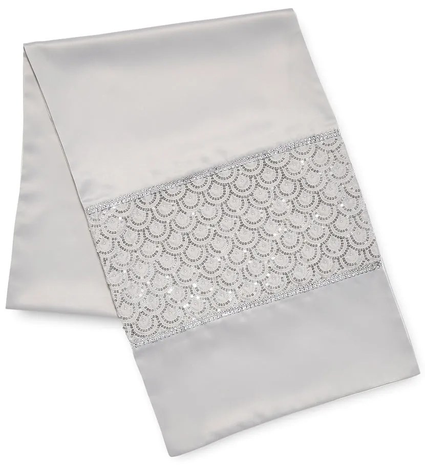 Runner da tavolo in microsatellite 33x180 cm Deco Sequin - Catherine Lansfield