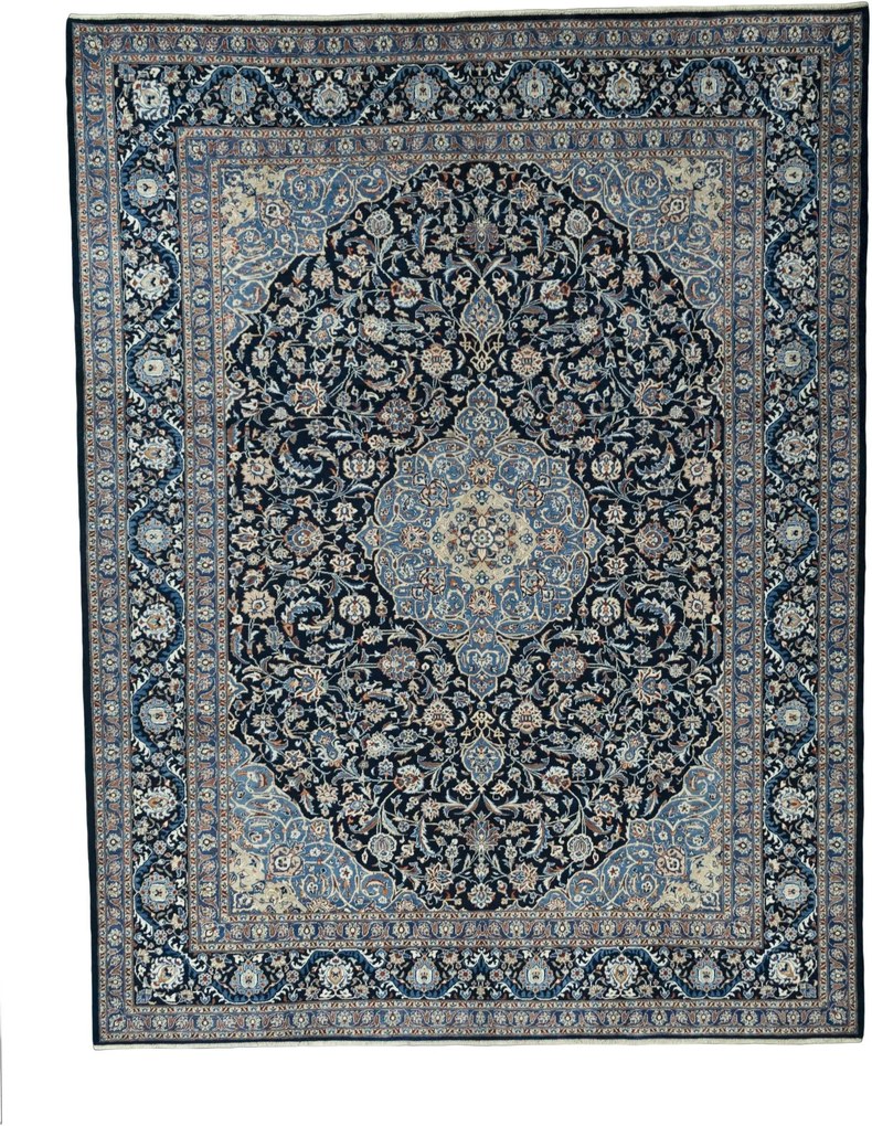 Kashmar Tappeto persiano 300x400 Blu (Iran) Annodato A Mano