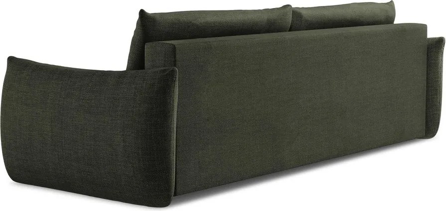 Divano verde allungabile 230 cm Leila – Makamii