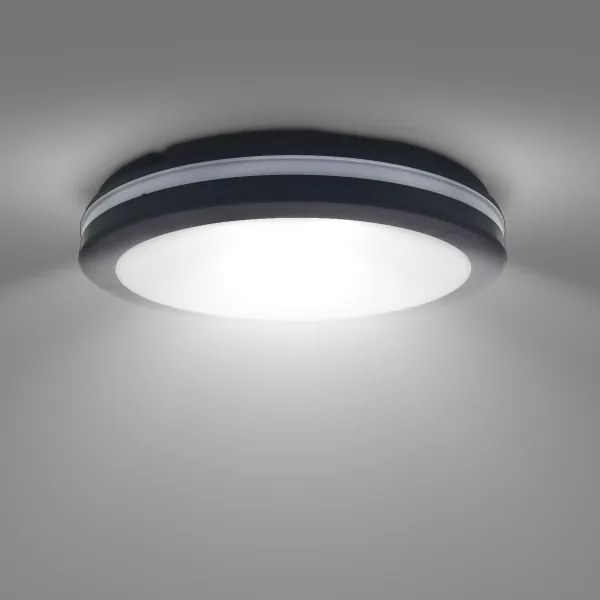Solight WO820- Luce LED dimmerabile LED/18W/22W/26W/230V 3000/4000/6500K IP65 nero
