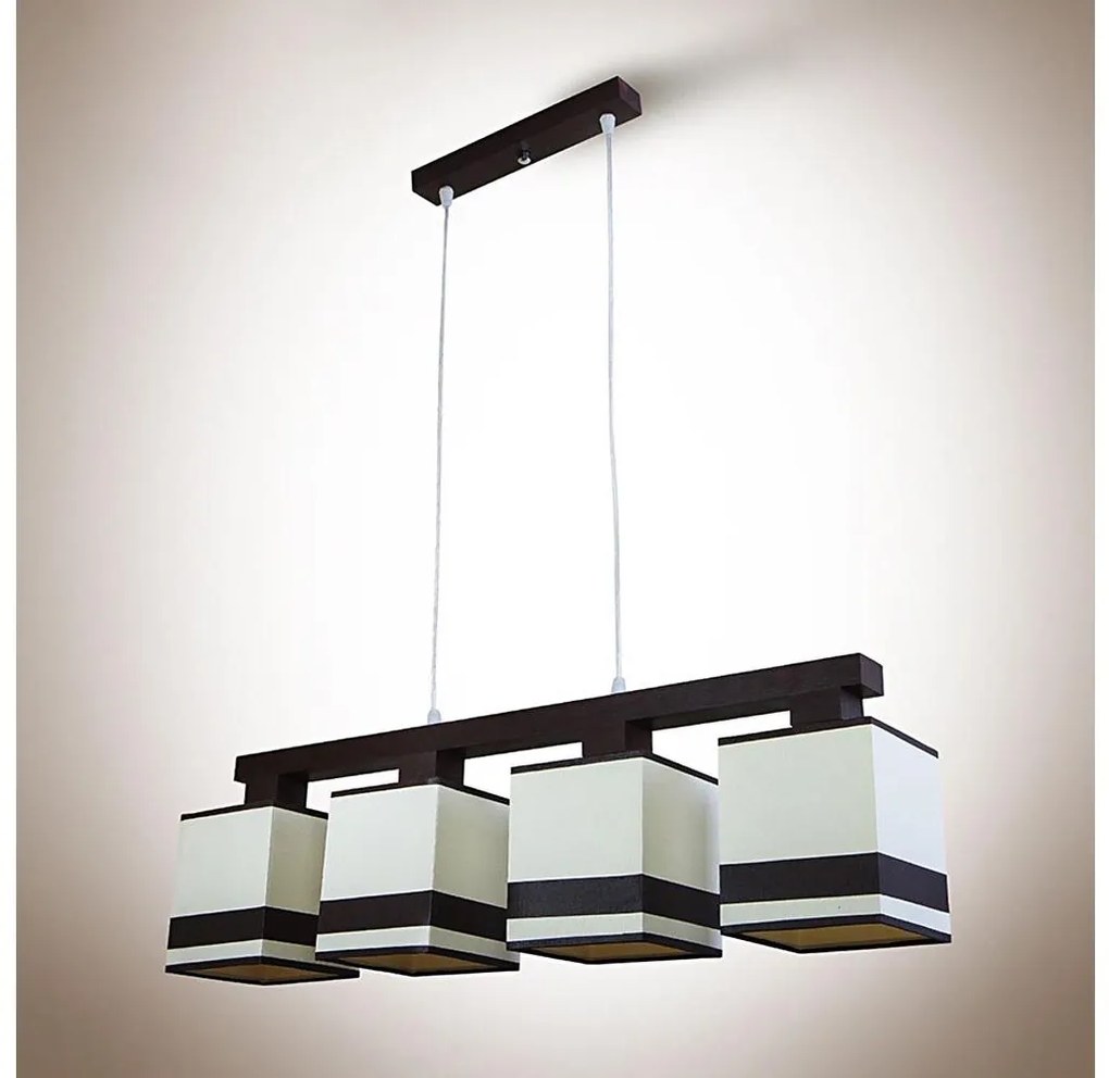 Lampadario a sospensione con filo GRANADA 4xE14/40W/230V