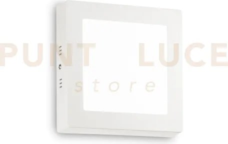 Universal sqaure  applique-plafoniera led smd 12 w 110° 1350 lm 300...