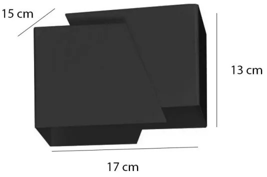 Applique FROST 1xG9/8W/230V nero