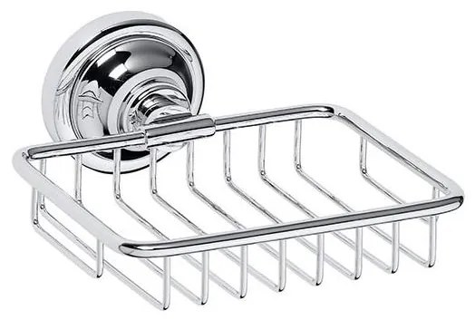 Portasapone 14x6,5 cm argento