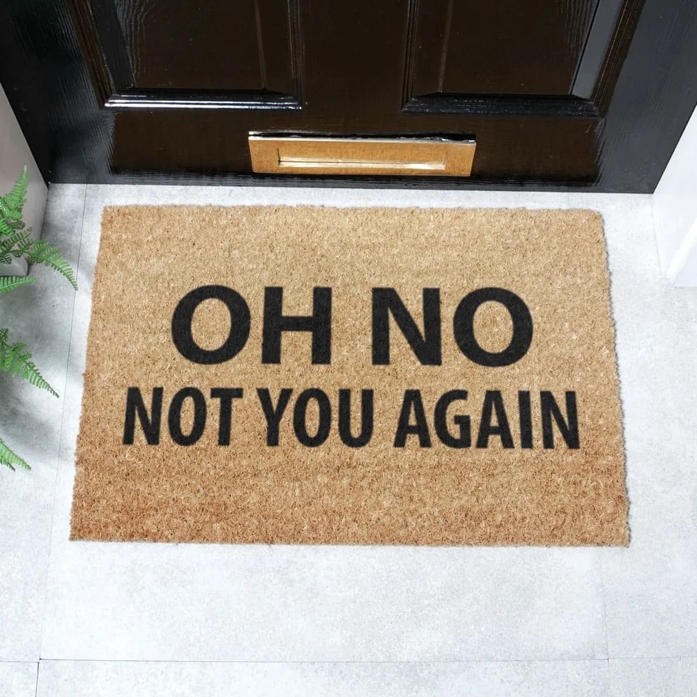 Zerbino in cocco 40x60 cm Not You Again - Artsy Doormats