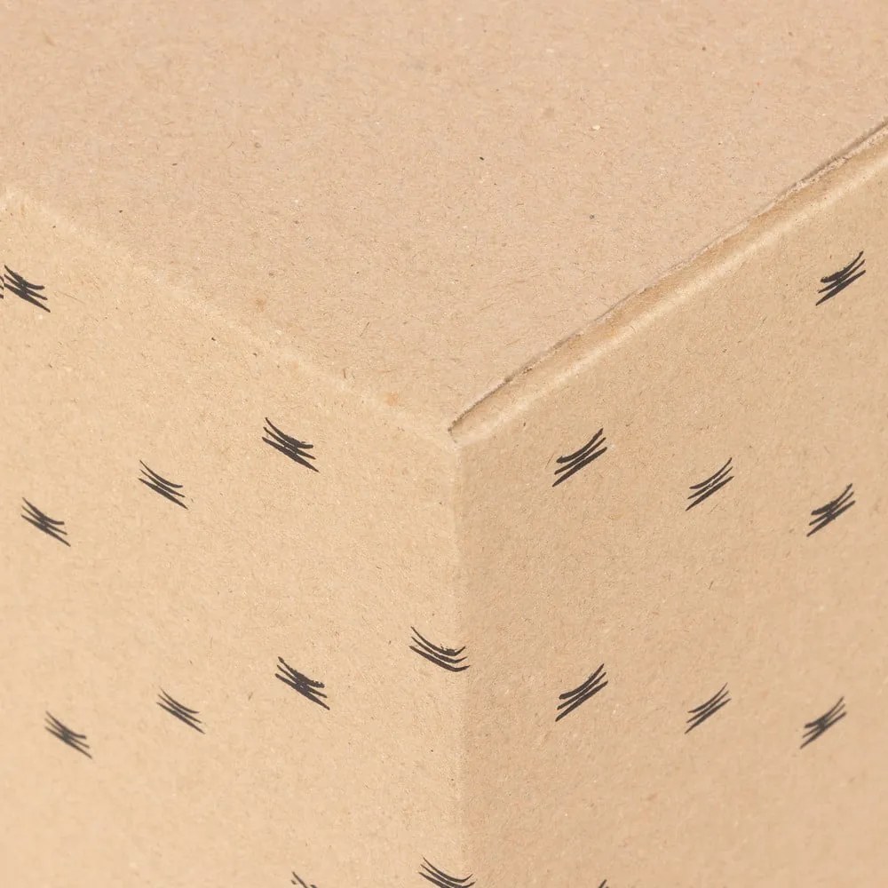 Set di 2 scatole portaoggetti beige Teddy, 42 x 30 cm - Compactor