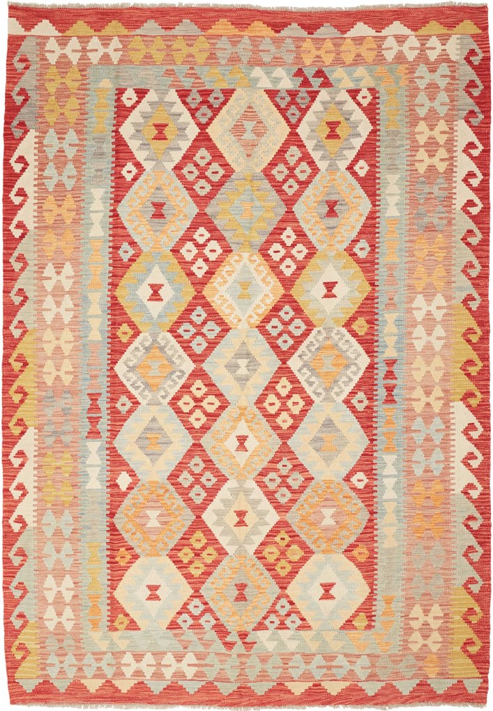 Kilim Tappeto 240 x 170 (Pakistan) Tessuto A Mano