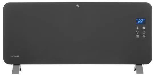 Concept KS4100 -Intelligente riscaldatore elettrico/termoconvettore 1000/2000W Wi-Fi IP24 grigio