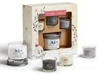 Set regalo 3 lumini e 1 candela piccola Yankee Candle