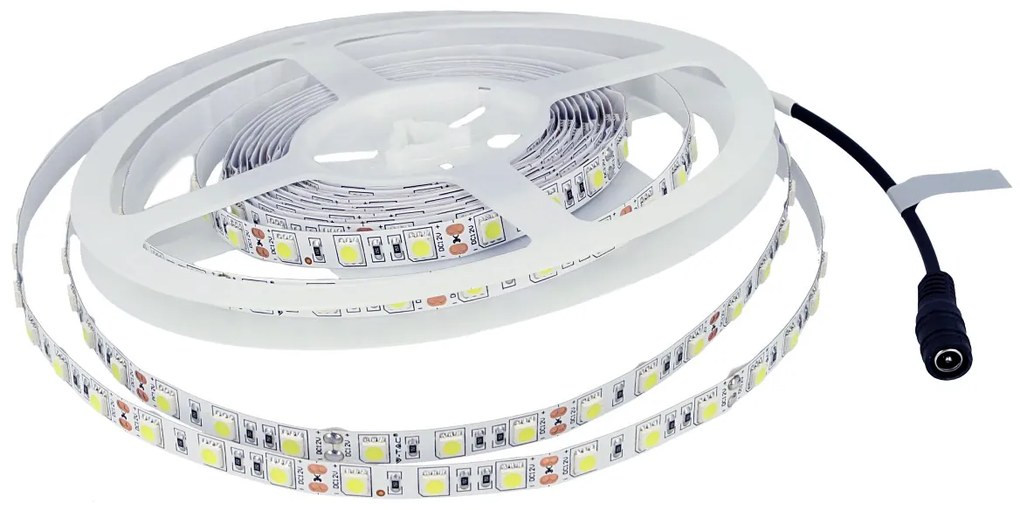 Bobina Led 300 SMD 5050 12V 11W/M Bianco Freddo IP20 5 Metri SKU-212126