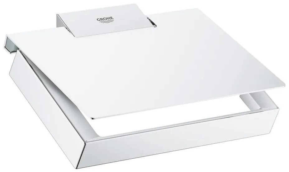 GROHE 40781000 - Porta carta igienica SELECTION CUBE cromo lucido