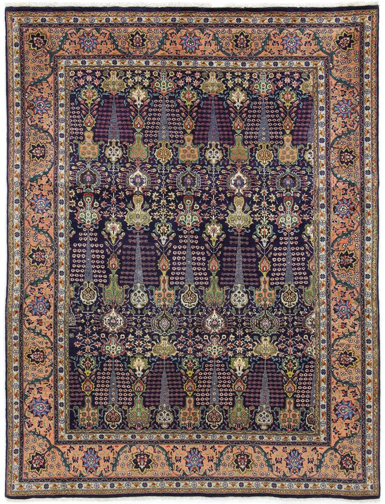 Tabriz Tappeto 150 x 200 (Iran) Annodato A Mano