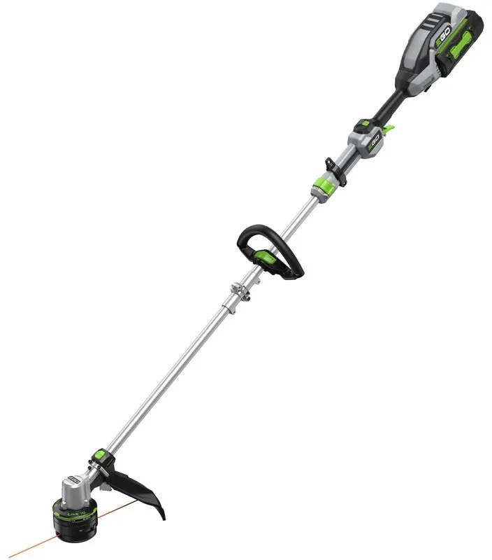 Decespugliatore a batteria brushless 56V in alluminio EGO ST 1610 E-T, testa in nylon 2 fili, batteria non inclusa