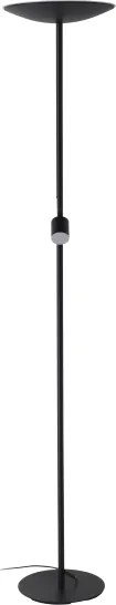 Eglo 901977 - Lampada da terra dimmerabile CONIVARINO LED/26,5W/230V +LED/4W nera