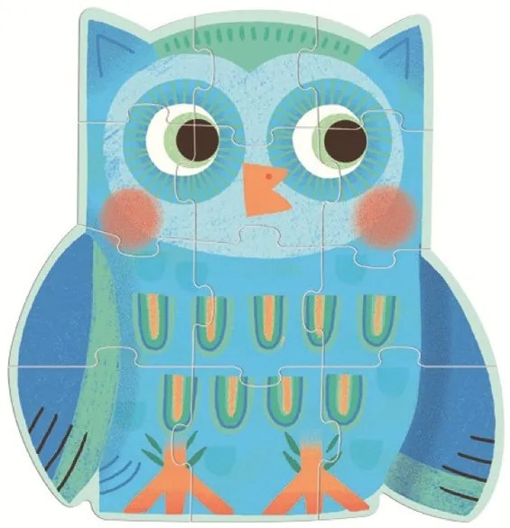 Primo puzzle - nella foresta - 9, 12, 16 pezzi