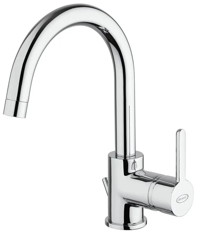 Rubinetto per lavabo getto laminare cristallino Cloud cromato lucido JACUZZI RUBINETTERIA
