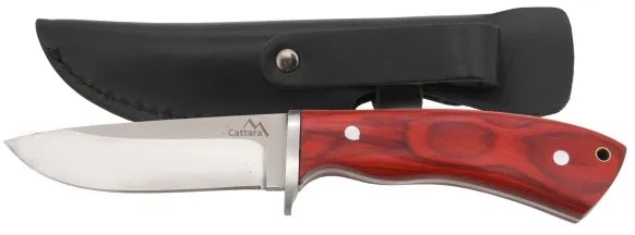 Pugnale con fodero in pelle 21 cm