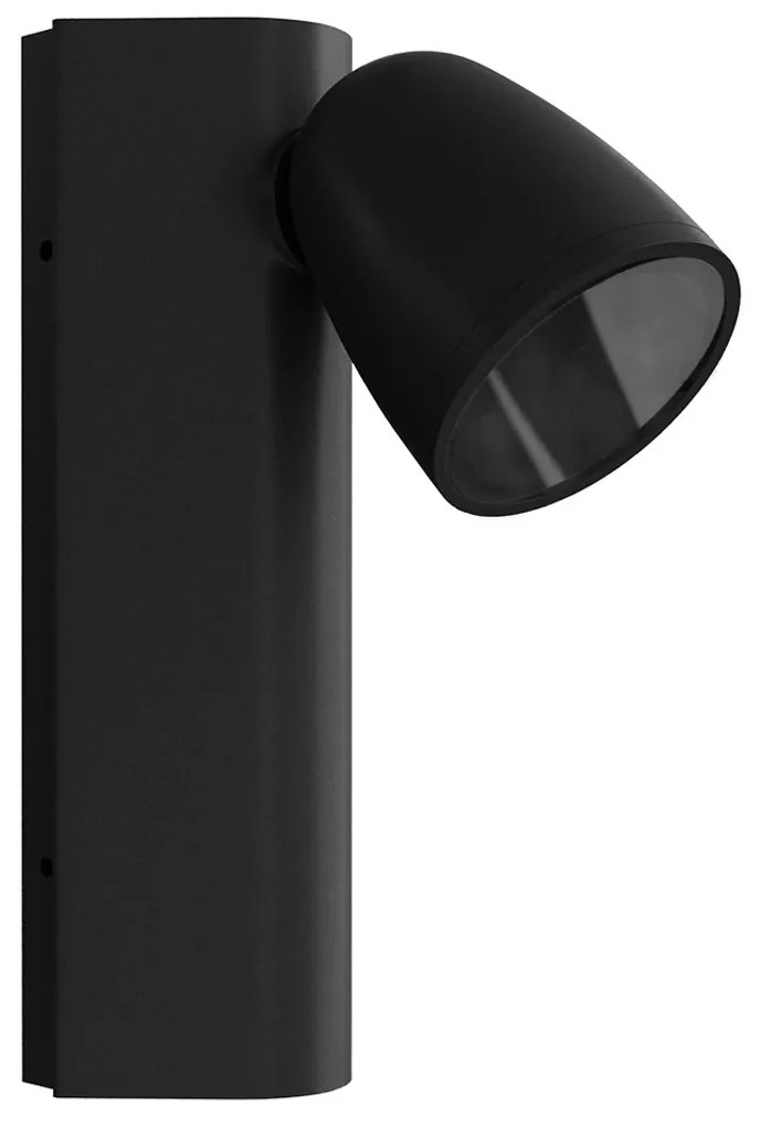 Applique da Esterno GU10 Orientabile IP65 Serie AXIS - Nera