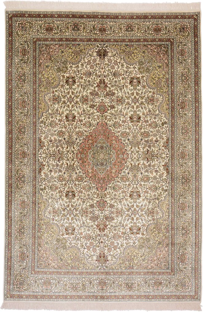 Cashmere Silk Tappeto 170x250 (Indian) Annodato A Mano