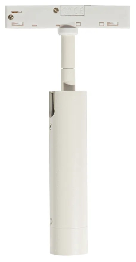 Faretto moderno bianco per sistema binario monofase - Slimline Uzzy