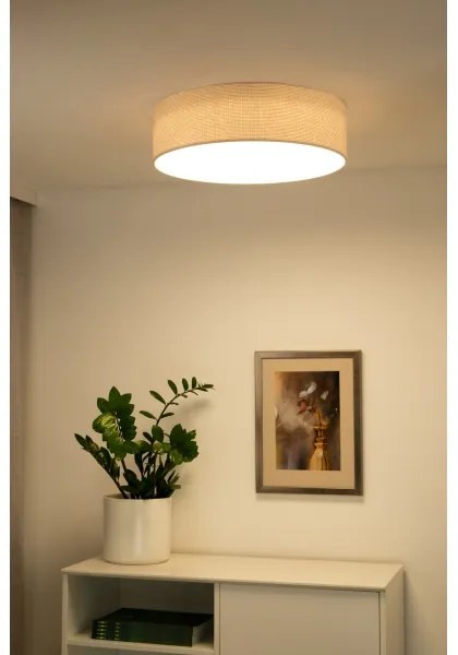 Duolla - Lampada LED da soffitto CORTINA LED/26W/230V Ø45 cm 4000K crema