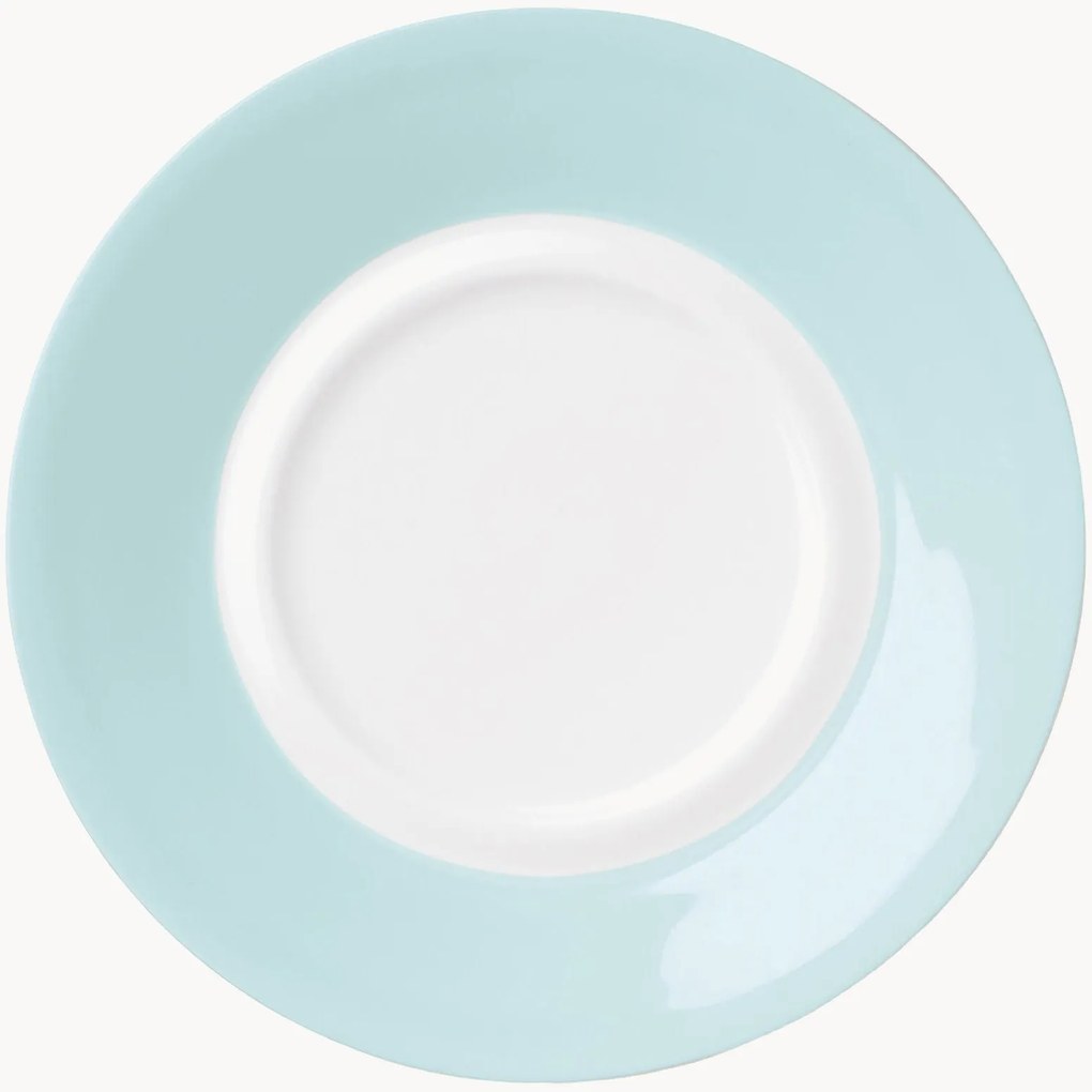 Set di 6 piattini in Fine Bone China Pastel