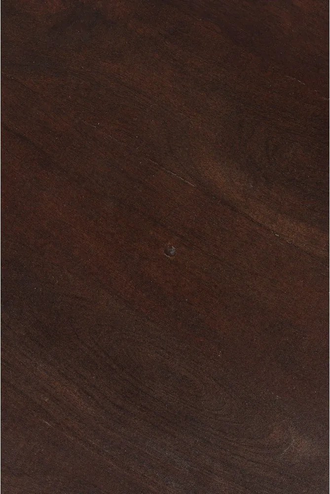 Tavolino rotondo in mango massiccio ø 30 cm Izzy – White Label