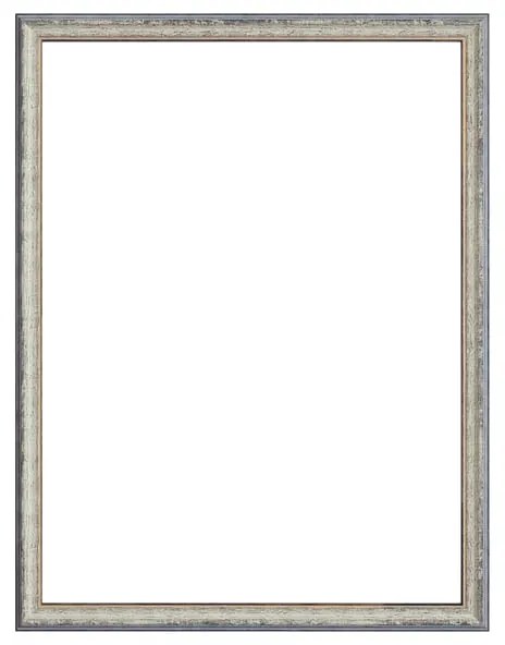 Cornice INSPIRE Fabriano bianco e oro opaco per foto da 60x80 cm