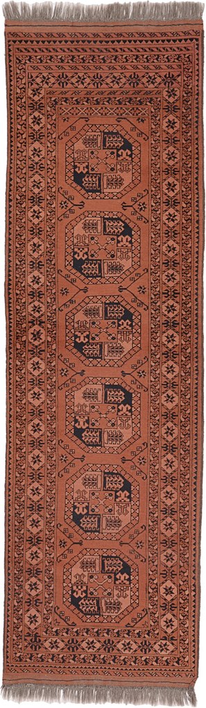 Afghan Tappeto 90 x 300 (Afghanistan) Annodato A Mano