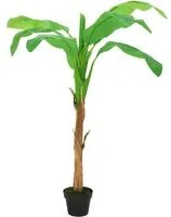 Albero di Banane Artificiale con Vaso 180 cm Verde cod mxl 77109