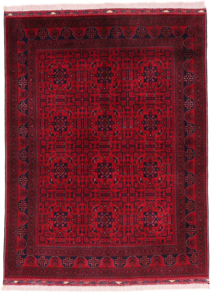 Afghan Tappeto 200x150 (Afghanistan) Annodato A Mano