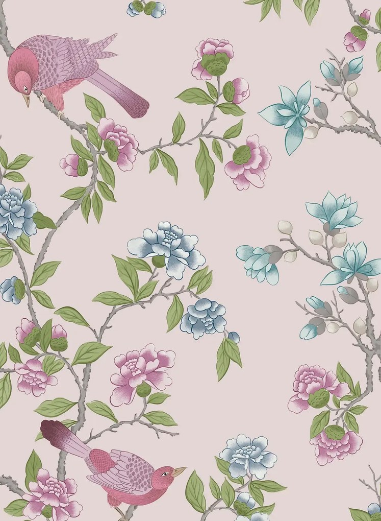 Little Greene Tapete Aderyn - China Clay