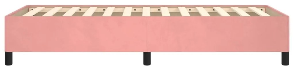 Giroletto Rosa 90x200 cm in Velluto