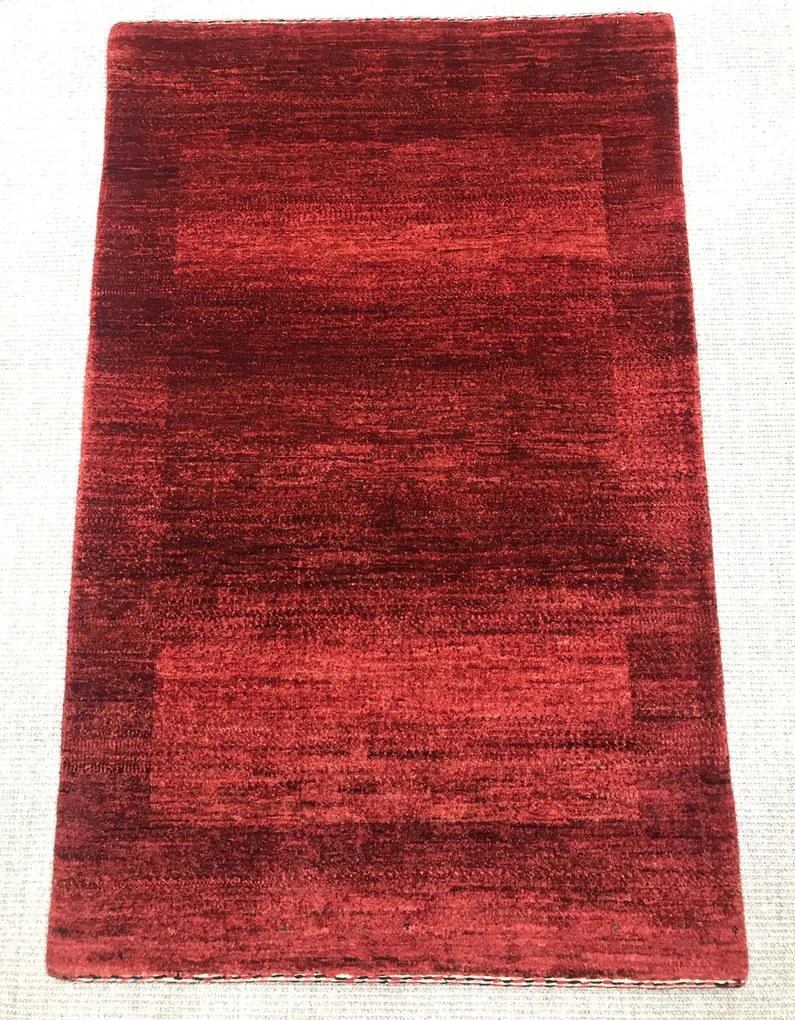 Loribaft Tappeto 130x80 Rosso (Iran) Annodato A Mano