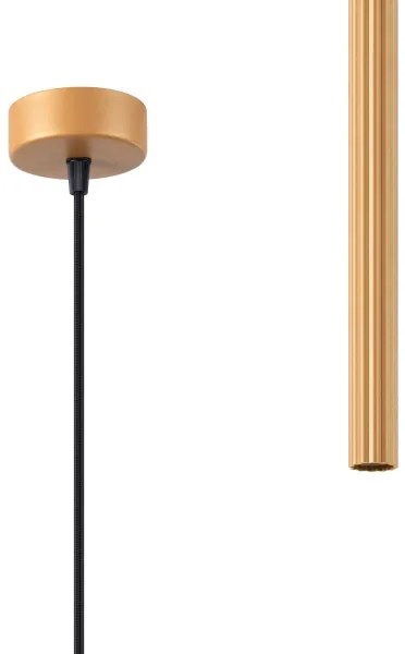 Sollux SL.1339 - Lampadario a sospensione con filo ARCHE 1xG9/8W/230V oro