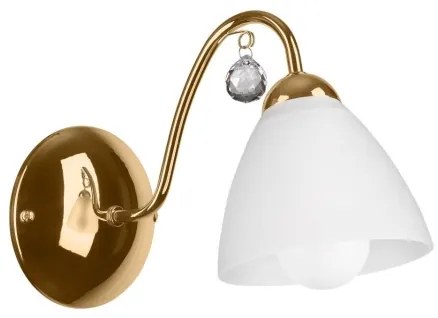 Lampada da parete MIRANDA 1xE27/60W/230V oro