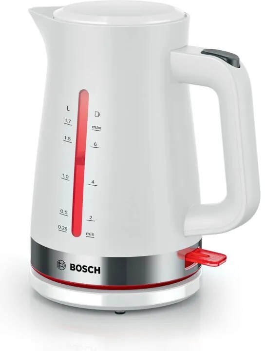 Bosch TWK4M221 Bollitore Elettrico 1.7 Litri 2400W Bianco