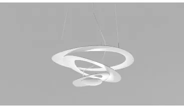 Artemide pirce mini sospensione led 2700K bianca