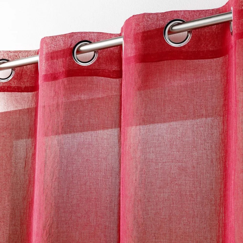 Tenda sottile rossa 140x280 cm Telma – douceur d'intérieur