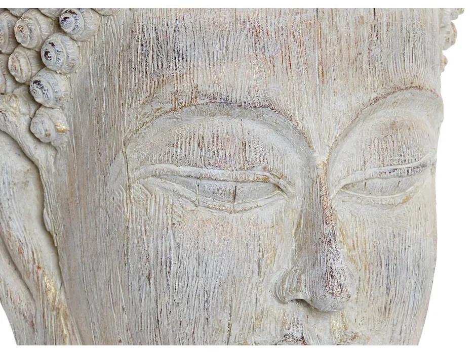 Statua Decorativa DKD Home Decor Grigio Buddha Resina (33 x 34 x 65 cm)