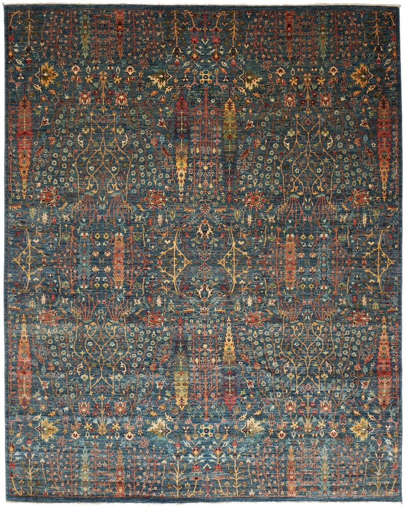 Samarkand Tappeto 310x250 (Pakistan) Annodato A Mano