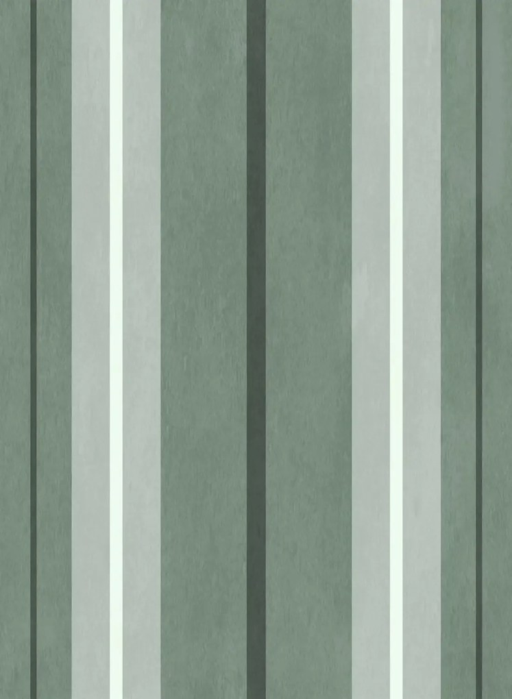 House of Hackney Tapete Lauriston Stripe - Verdigris