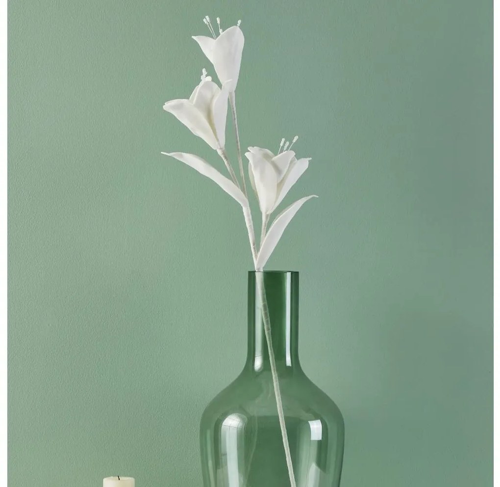 Eglo 428119 - Fiore artificiale MOLAVE 85 cm bianco