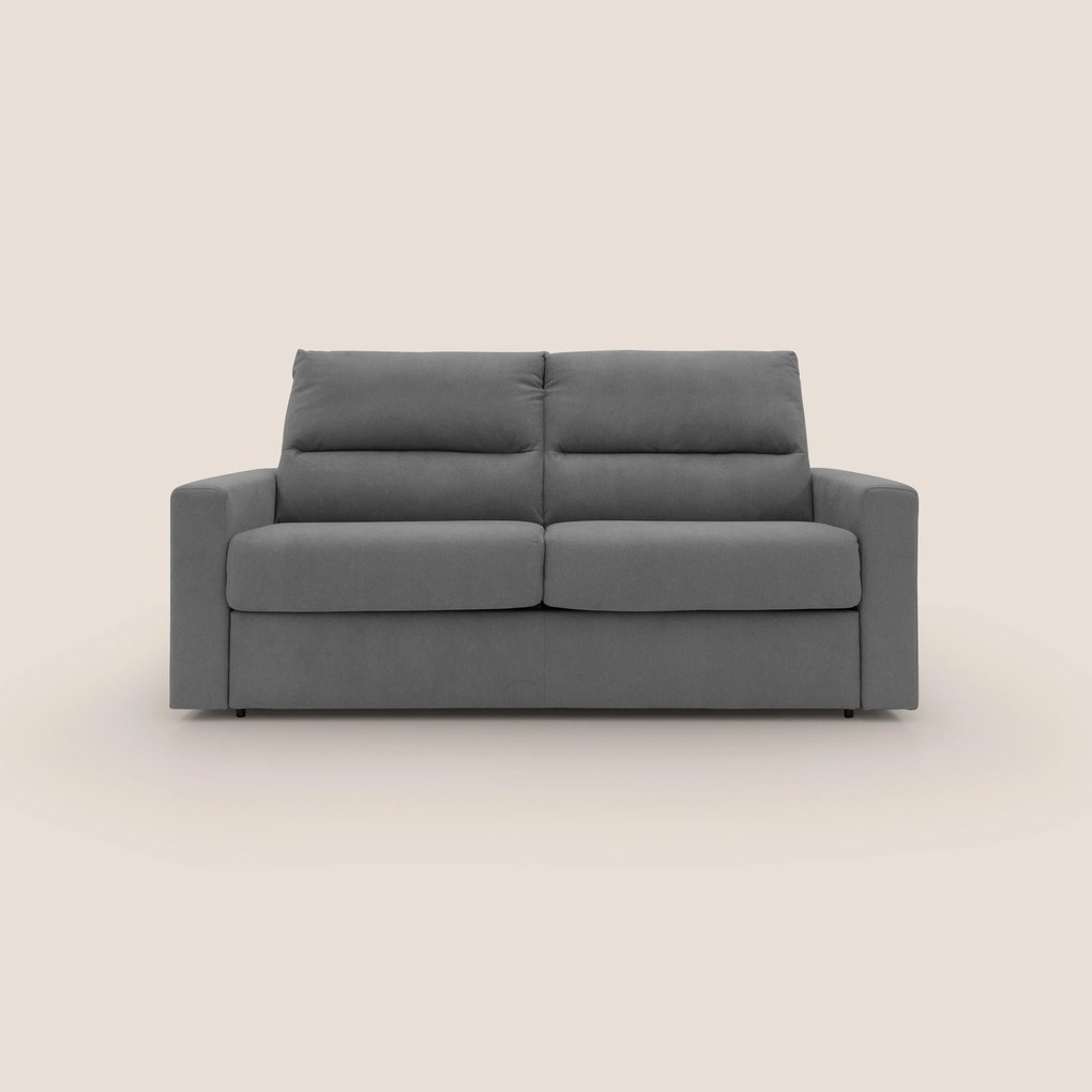 Paloma divano letto con materasso alto 18 cm con Aloe Vera in tessuto impermeabile